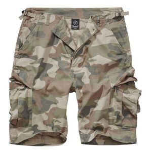 Brandit BDU Ripstop Shorts, Plusieurs Couleurs, Taille S À 7XL - Light Woodland, 5XL
