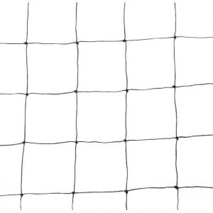 Filet de protection pour volailles - GENERIQUE - 10 x 10 m - Blanc - Noir - Poule