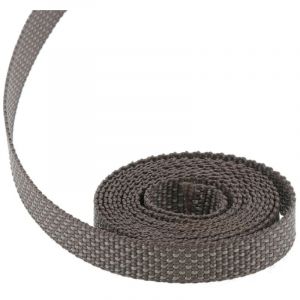 Cyclingcolors Sangle volet roulant store extérieur résistante aux UV largeur 15mm en polyester au mètre Rouleau Fenêtre Porte Enrouleur, marron