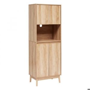 Buffet de cuisine Abana bois clair