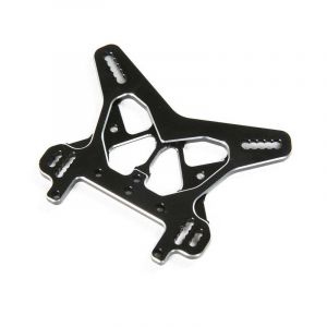 Rear Shock Tower, Black, Aluminum 8X/8XE - Team Losi