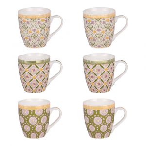 Table passion Coffret De 6 Tasses Chester 23 Cl