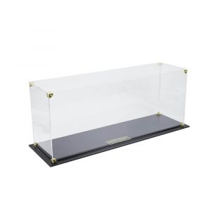 Artesania Vitrine avec base en bois et plaque en laiton pour STAGECOACH