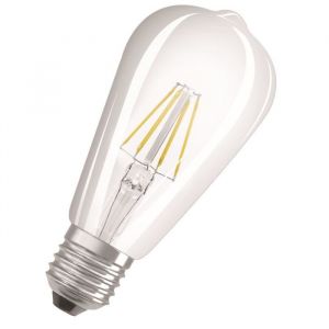 Osram Ampoule LED E27 4058075809635 forme conique 7 W = 60 W blanc chaud (Ø x L) 64 mm x 145 mm EEC: classe A++ à intens