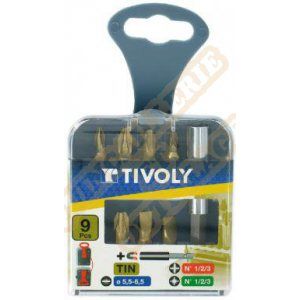 Tivoly COFFRET 8 EMBOUTS VISSAGE TIN