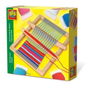 Ses Creative Jeu de Tissage - Avec fils de différentes couleurs