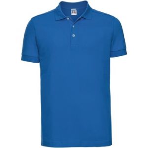 Russell Polo manches courtes - Homme (2XL) (Bleu) - UTBC3257