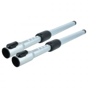 Vhbw 2x Tube compatible avec Samsung Motion Sync F7000 aspirateur - 53,2 - 79,5cm, noir / argent&eacute;