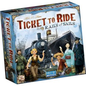 Days of Wonder Jeu de plateau Ticket to Ride - Rails & Sails