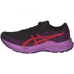 Asics DYNABLAST 3, Sneaker Femme, Black/Red Alert, 39.5 EU