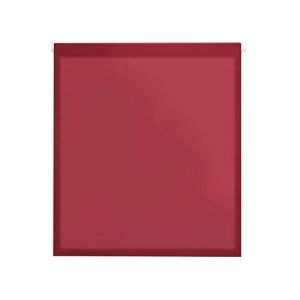 Blindecor Aure | Store enrouleur Easyfix translucide uni - Rouge bordeaux, 107 x 180 cm (largeur x hauteur) | Taille du tissu 104 x 175 cm | Stores de fenêtre sans outil