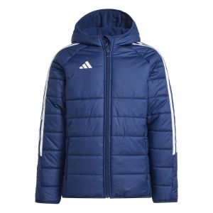 Adidas Veste de football tiro24 enfant bleu
