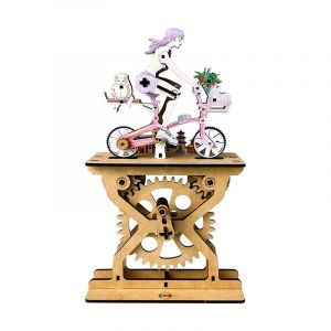 Dam Maquette en bois 3d, avec mouvement m&eacute;canique design de passionn&eacute;s.