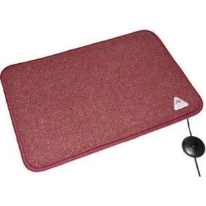 Image de Arnold rak Tapis chauffant (L x l x h) 90 x 60 x 1.5 cm Heat Master® 611259-B bordeaux