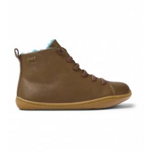 Camper Pour enfant. Peu Cami Leather Ankle Boots brown