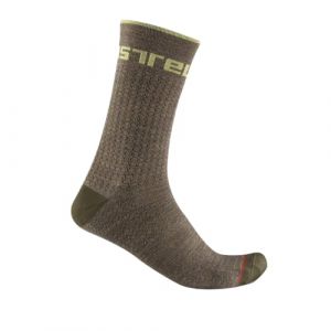 Castelli 4521552-304 DISTANZA 20 SOCK Socks Homme TARMAC Taille S/M