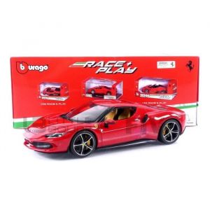 Bburago 1/18 16018r Ferrari 296 Gtb Hybrid 380hp V6 - 2021 Diecast Modelcar
