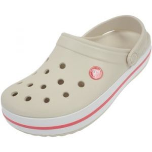 Crocs Crocband, Sabots Mixte Adulte, Beige (Stucco/Melon), 37-38 EU