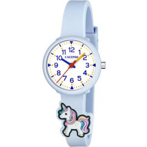 Calypso Montre fille My First Watch - K5844-3 Bracelet Silicone Bleu