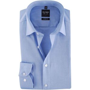Olymp Level Five Chemise Coupe Cintr&eacute;e Bleu taille 41
