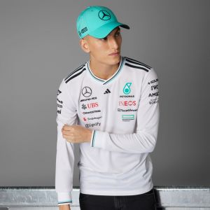 Adidas Mixte Mercedes - AMG Petronas Formula One Team Driver Cap, Semi Mint Rush/Black, XS