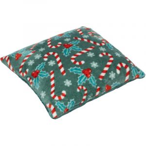 Atmosphera Coussin de Noël Houx et sucres d'orge