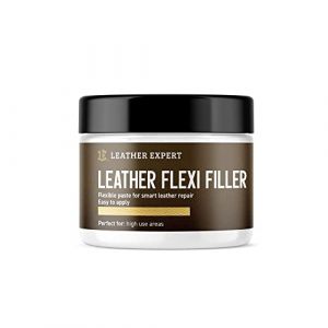 Leather Expert "Leather Flexi Filler" P&acirc;te de r&eacute;paration pour cuir - Entretien du cuir automatique - Kit de r&eacute;paration de cuir artificiel - Entretien du cuir automatique