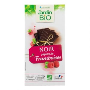 Image de Jardin Bio Chocolat tablette aux framboises