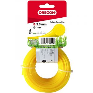 Oregon Fil de débroussailleuse ronde Jaune 2,4 mm x 264 m 2,4 mm x 264 m 2,4 mm x 264 m - 69-365-Y