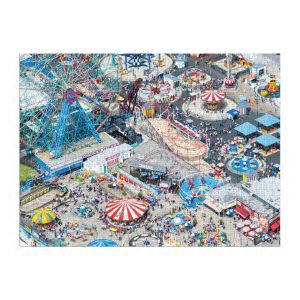 Galison Puzzle 1000 pièces : Coney Island, Gray Malin