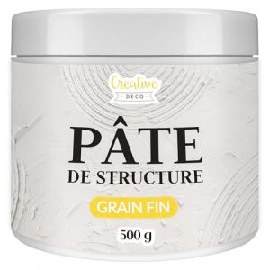 Creative Deco Modeling Paste P&acirc;te de Structure Grain Fin 500g P&acirc;te &agrave; Relief