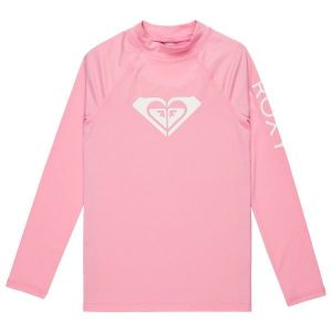 Roxy Kid's Whole Hearted L/S - Lycra Taille 12 Years, Rose