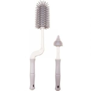 Bo jungle Goupillon avec rince t&eacute;tine en silicone