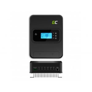 Green Cell MPPT Contrôleur de charge solaire 30A | Systèmes photovoltaïques 12V/24V/36V/48V DC | 145V (VOC) | Identification automatique Contrôleur pour batterie, panneau solaire, module avec LCD