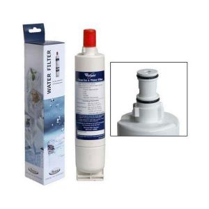 Whirlpool Cartouche filtre à eau SBS002 SBS200 d'origine Réfrigérateur congélateur (484000008726 481281729632 IGNIS KITCHENAID ARISTON HOTPOINT BAUKNECHT)