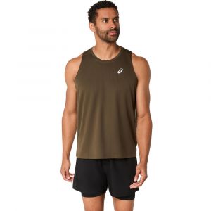 Image de Asics Core Maillot De Course Hommes - Marron, Taille L