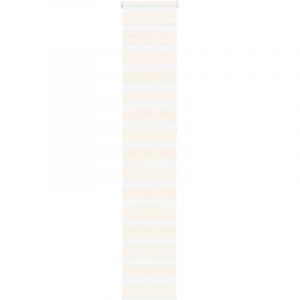 VidaXL Store zèbre beige marbré largeur du tissu 35,9 cm polyester