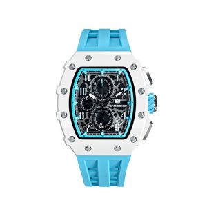 Montre Homme Tsar Bomba Elemantal series - TB8204B02 Bracelet Silicone Bleu