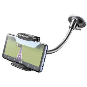 Image de Cellularline PILOTFLEXIK ventouse Support de téléphone portable pour voiture pivotant à 360°