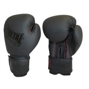 Metal Boxe Gants de boxe gant entrainement black thai