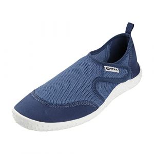 Mares Aquashoes Seaside Adult, Chaussures Aquatiques pour Adultes et Enfants, Chaussures pour Piscine et Plage, Unisex, Bleu, 36