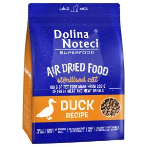 DOLINA NOTECI Superfood Canard stérilisé - Croquettes pour chat - 1 kg