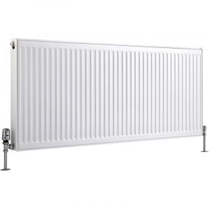 Hudson Reed Radiateur &agrave; panneaux Type 21 horizontal Eco 60 cm x 140 cm x 7,3 cm 1874 Watts