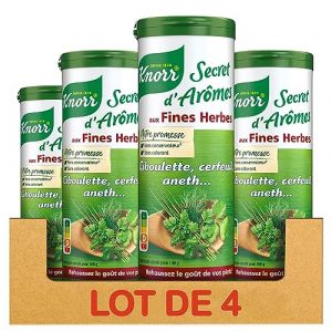 Knorr Secret d'Arômes Fines Herbes 60g - Lot de 4