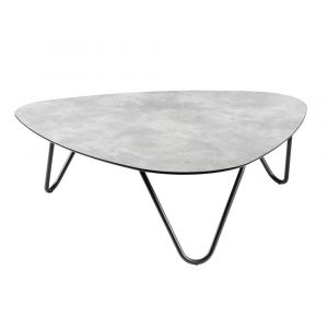 Table Lafuma Mobilier Cocoon gris ciment