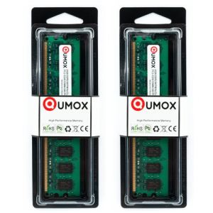 Qumox DDR2667DIMMx2 - Barrettes mémoire 2 x 2 Go DDR2 667 MHz DIMM 240 broches