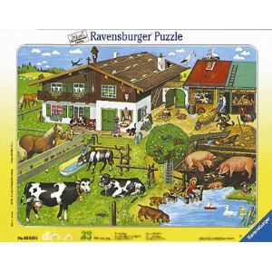 Image de Ravensburger Puzzle Les animaux et leurs familles 33 pièces