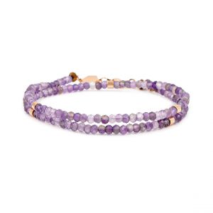 Image de Bracelet Femme Sloya Lumia Améthyste