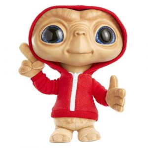 Image de Mattel Plush HMG06 - E.T. l'extraterrestre 40e Anniversaire Peluche avec lumières et Sons en Peluche pour Cadeaux et collectionneurs Jouets à partir de 4 Ans