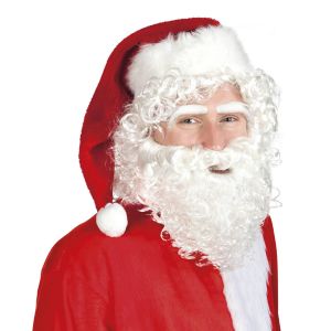 Ruedelafete Kit postiche Noël avec Barbe et Perruque